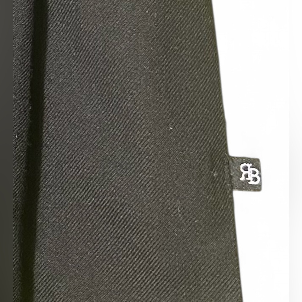 NWOTs Royal Bones Black Pleated Skirt with Chain Detail Sz M - Picture 4 of 7